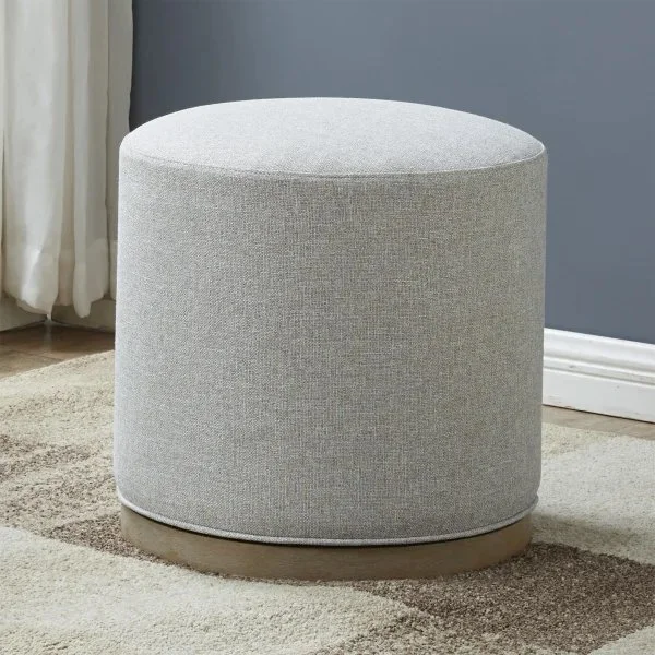 Swivel Fabric Ottoman - 1695462 — Primary Direct
